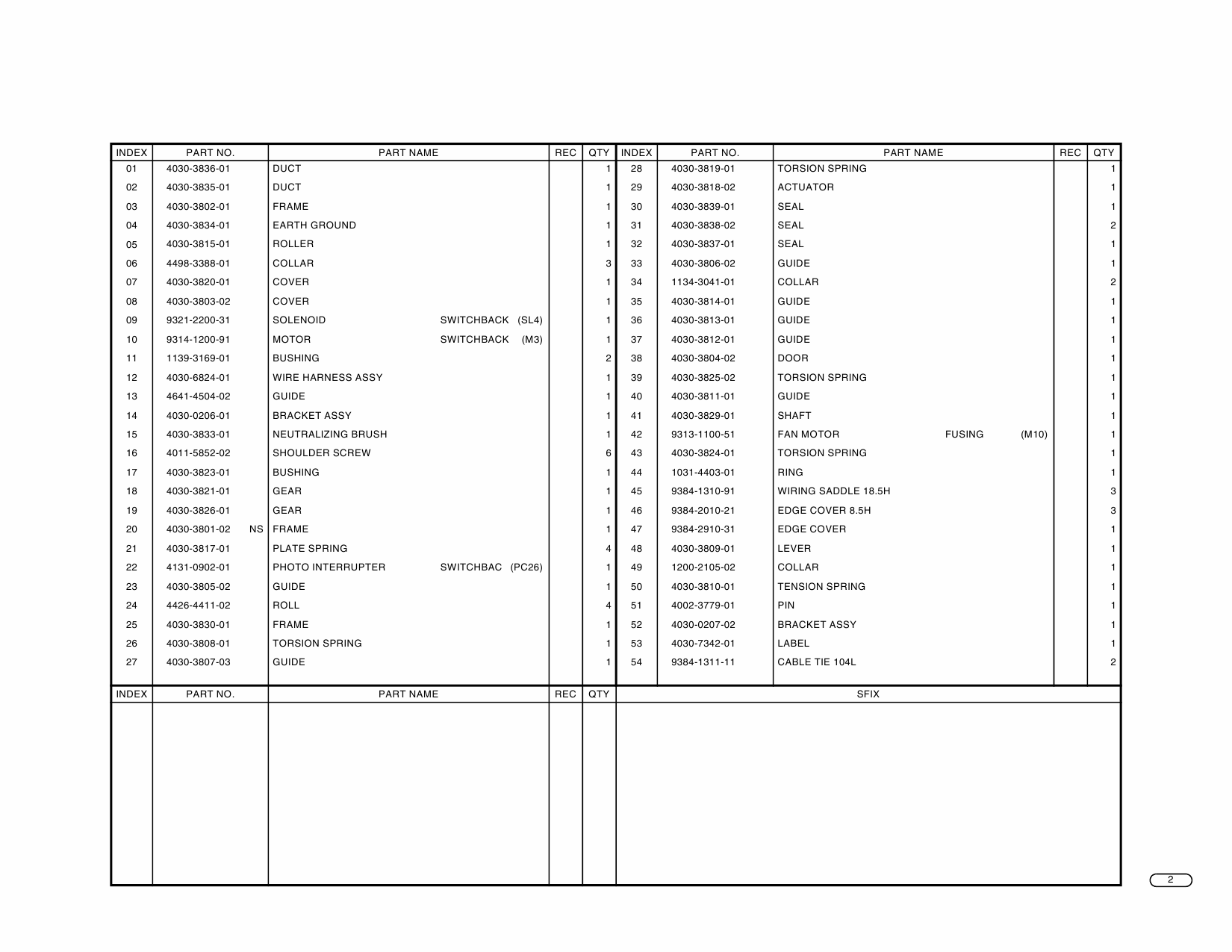 Konica-Minolta Options SB-1 Parts Manual-5